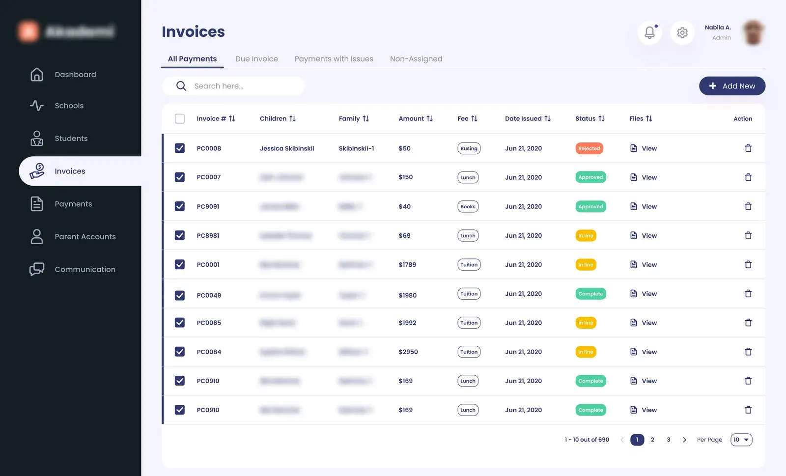 School Management Software Project Illustration