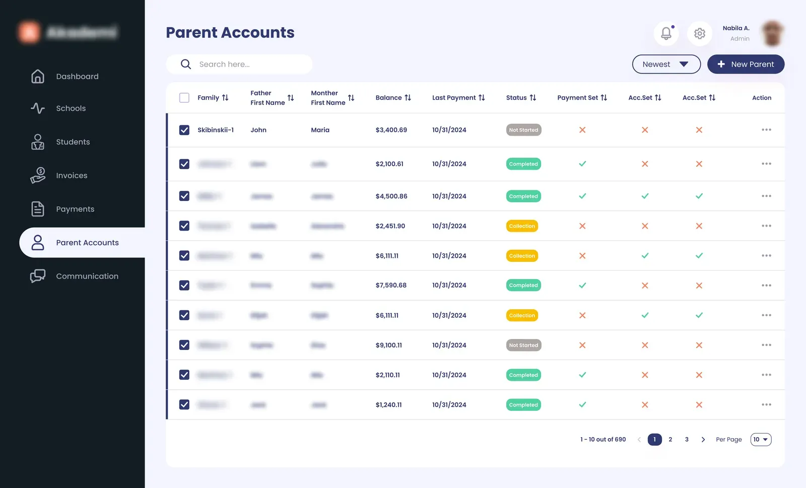 School Management Software Project Illustration