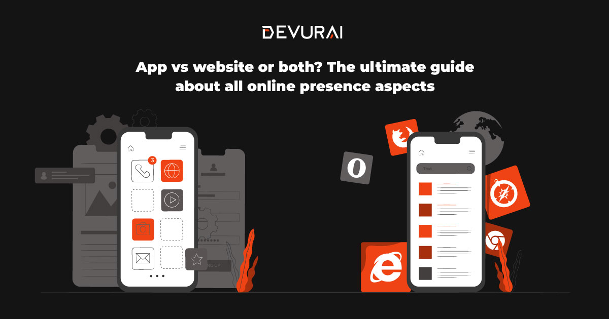 Apps vs website or both? The ultimate guide about all online presence aspects