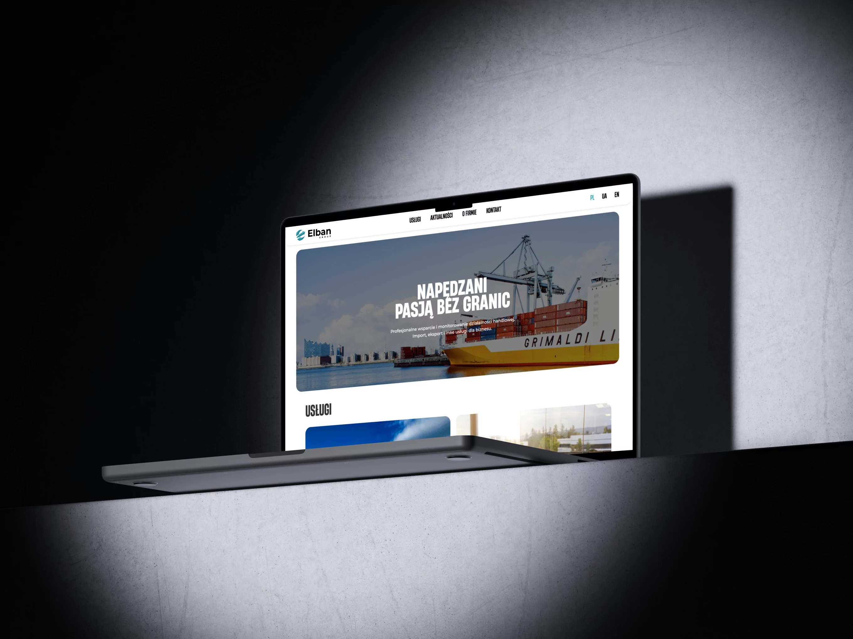 Elban Group Project Illustration - Webflow from design to production